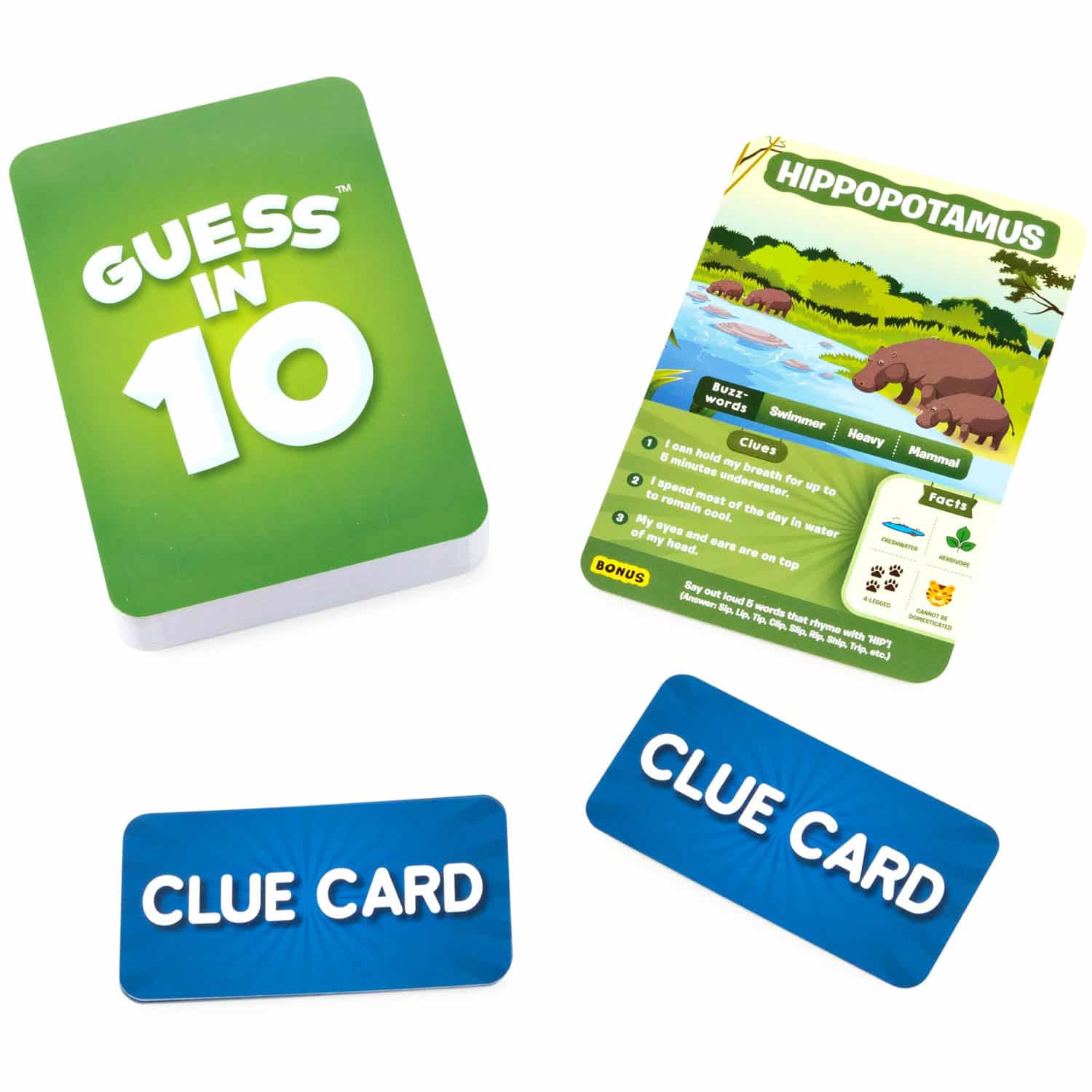 Skillmatics Guess in 10 Educational Board Game, for Families and Kids Ages 5 and up, Animals - Image 4