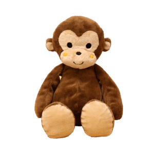 Bedtime Originals Brown Plush Monkey Stuffed Animal - Ollie