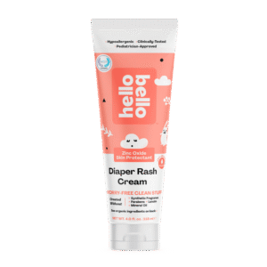 Hello Bello Diaper Rash Cream I Vegan, Hypoallergenic and Pediatrician Tested Soothing Diaper Cream with Zinc Oxide I 4 FL Oz
