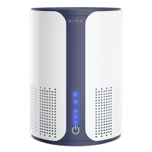 Miko Home Air Purifier with Multiple Speeds Timer True HEPA Filter to Safely Remove Dust, Pollen, Allergens, Odor - 400 Sqft Coverage