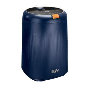 Sejoy Room Humidifier for Bedroom,4L Baby Top Fill Ultrasonic Warm and Cool Mist Humidifier,Ultra Quiet Humidistat, Navy Blue