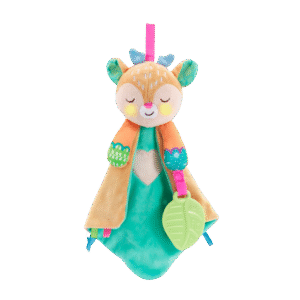 VTech 3-in-1 Snuggle and Cuddle Lovey Cuddly Fawn and Teether Toy Holder
