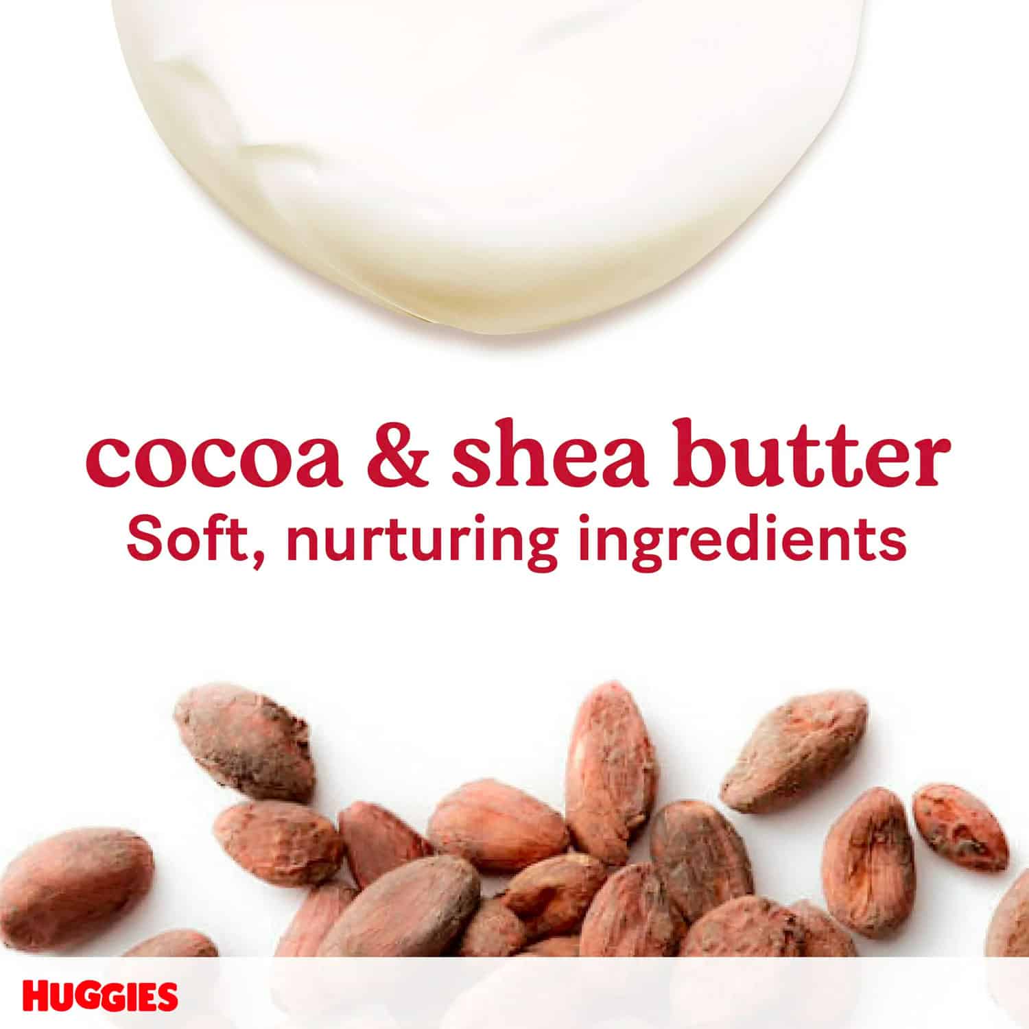 Huggies Wipes with Cocoa & Shea Butter, Scented, 3 Push Button Packs (168 Wipes Total) - Image 3