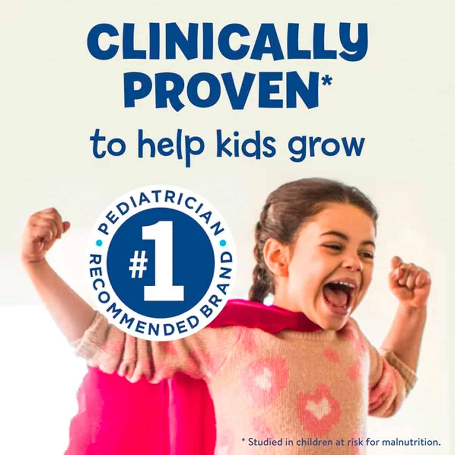 PediaSure Grow & Gain with Immune Support, Kids Protein Shake, 27 Vitamins and Minerals, 7g Protein, Helps Kids Catch Up On Growth, Non-GMO, Gluten-Free, Vanilla 8-fl-oz Bottle, 24 Count - Image 4