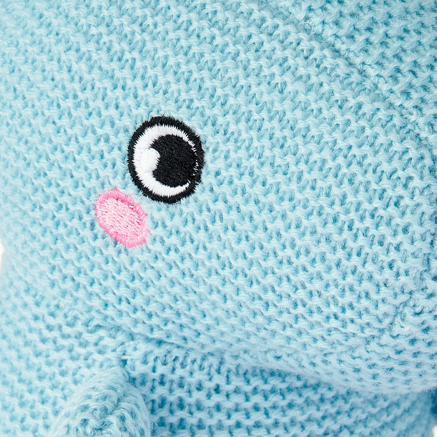 Spark Create Imagine 12.5_ Blue Baby Dinosaur Knit Plush - Image 4