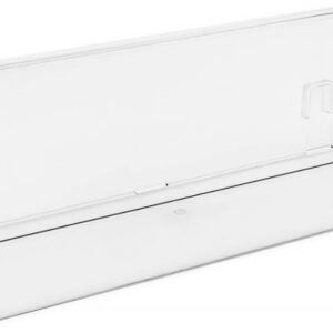 No-Drill Acrylic Shower Caddy – Wall Mounted Bathroom Shelf with Drain Holes, Strong Adhesive, Large Capacity for Shower, Kitchen, RV
